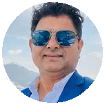 Portrait of Rajendra Jeena